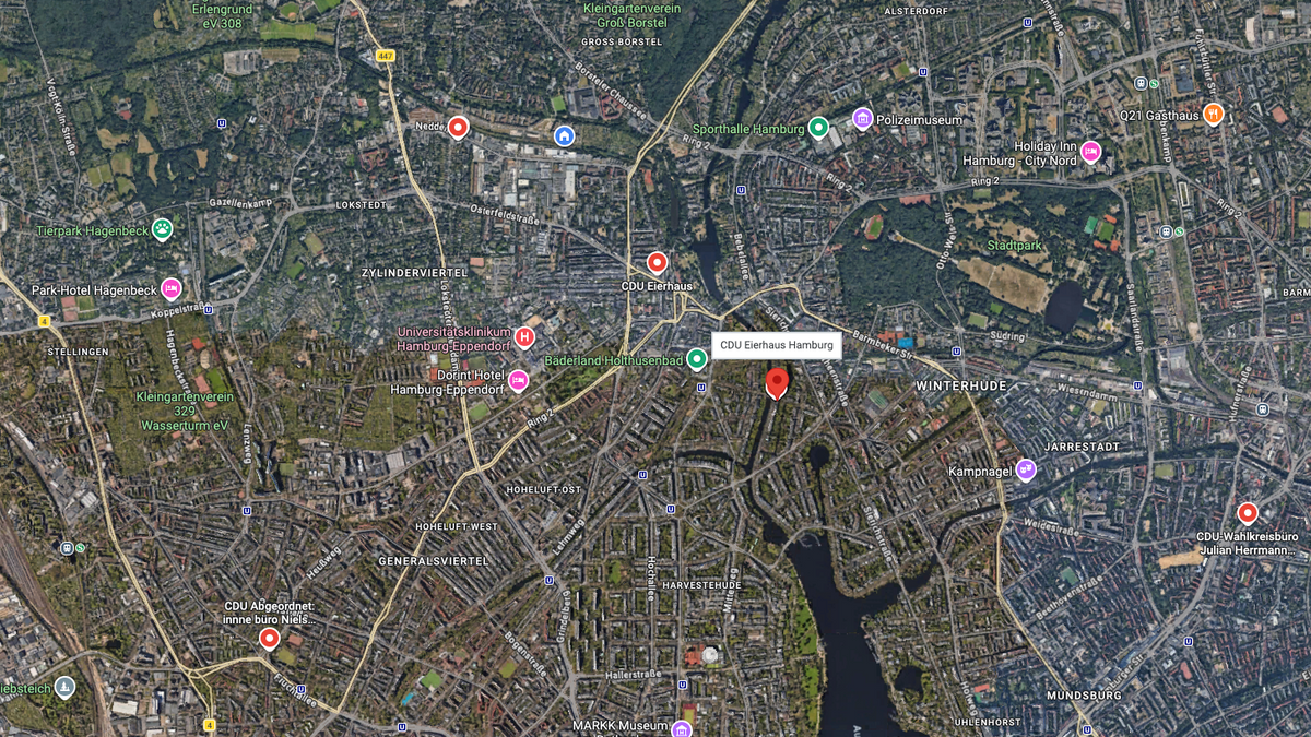 Nationwide Google Maps Prank: CDU Offices Become 'Eierhaus'
